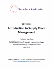 Load image into Gallery viewer, 29:799:301 Introduction to Supply Chain Management 2025 RBS DR Zhao