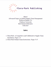 Load image into Gallery viewer, SB441 Advanced Topics in Global Supply Chain Management Fall 2025 Professor Dennis Yu Clarkson University