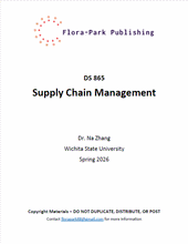 Load image into Gallery viewer, DS 865 Supply Chain Management Spring 2026 Wichita State University DR Na Zhang