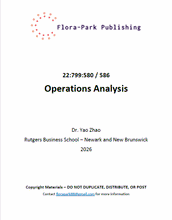 Load image into Gallery viewer, Operations Analysis 2026 Rutgers University Professor Yao Zhao