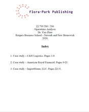 Load image into Gallery viewer, Operations Analysis 2026 Rutgers University Professor Yao Zhao