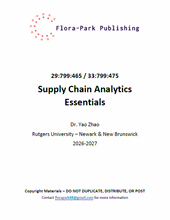 Load image into Gallery viewer, 29:799:465 / 33:799:475 Supply Chain Analytics Essentials 2026-27 RBS DR Zhao