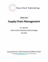 Load image into Gallery viewer, OPM 3710 Supply Chain Management by Professor Ajay Das Zicklin School Baruch College